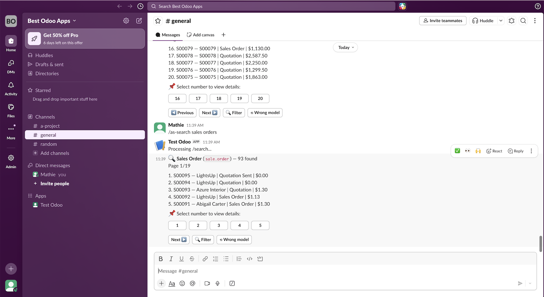 Slack Bot
